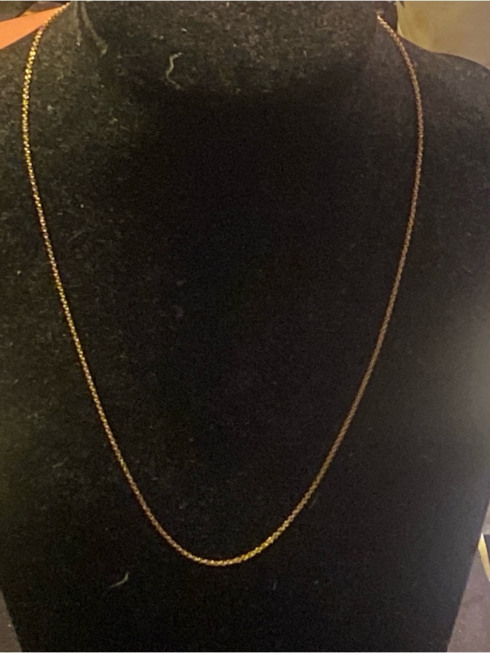 Authentic 18k Gold Tiffany  Necklace